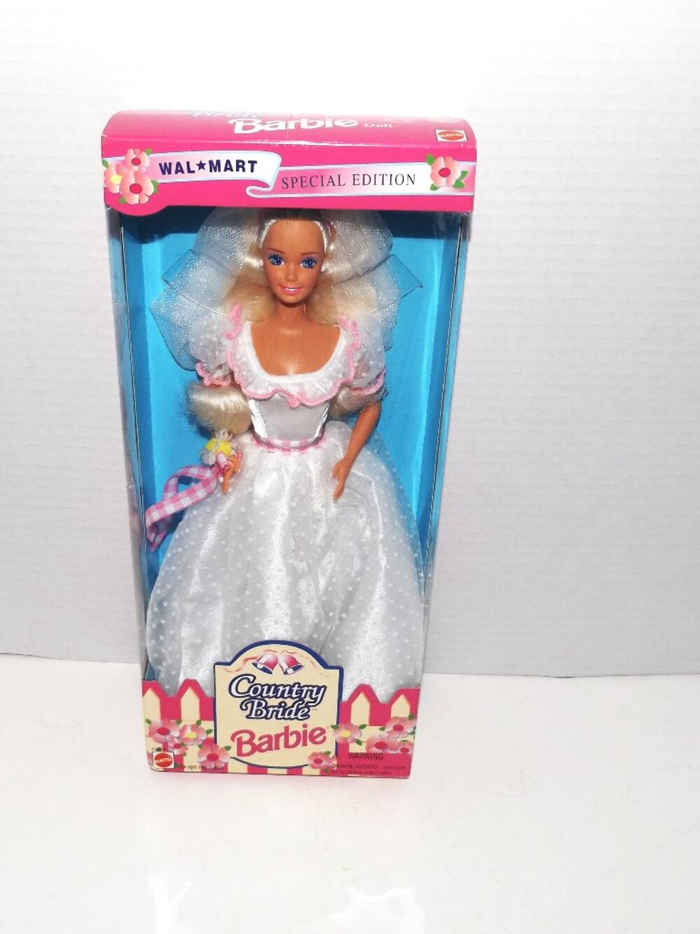 1994 Country Bride Barbie Wal-Mart Special Edition New Factory Sealed
